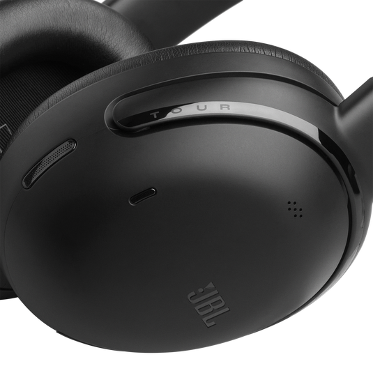 JBL Tour One M3 - Black - Wireless over-ear Noise Cancelling headphones - Detailshot 3 image number null